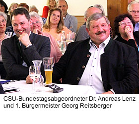 Robert Winkler und Landrat Robert Niederges